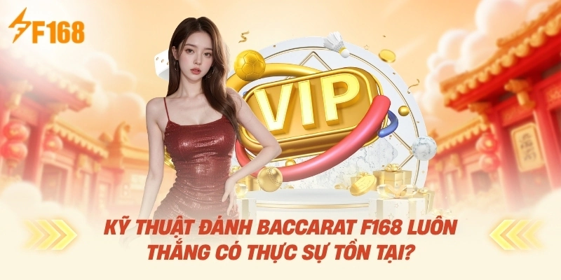 Kỹ Thuật Đánh Baccarat F168 Luôn Thắng Có Thực Sự Tồn Tại?