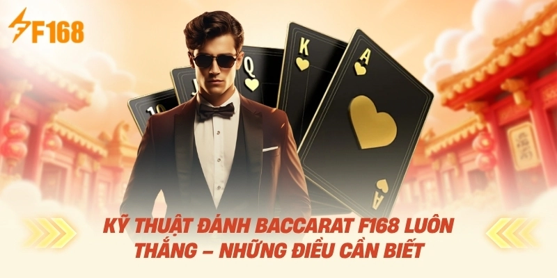 Kỹ Thuật Đánh Baccarat F168 Luôn Thắng – Những Điều Cần Biết